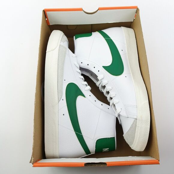 Nike Blazer Mid 77 Vintage White Pine Green Sneakers BQ6806-115 Mens Size 14 main image 7